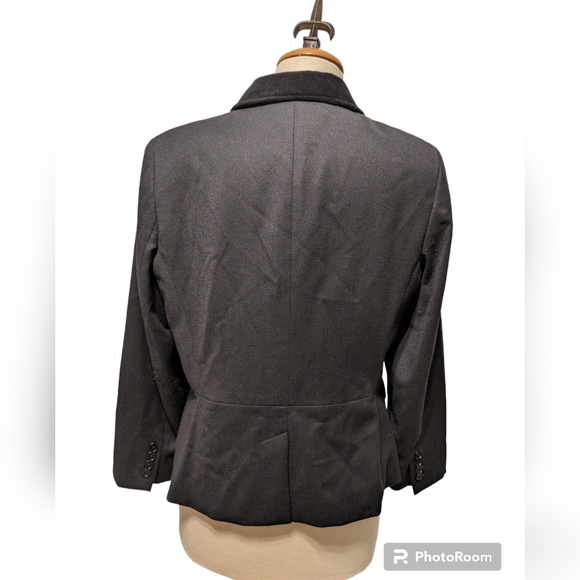 Talbots Women's Black Blazer Jacket Size 14P - Picture 2 of 7